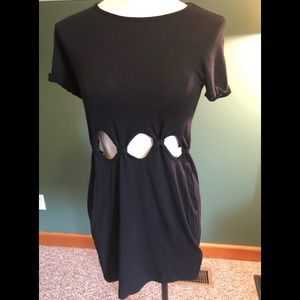 Pitaya NWT black keyhole black dress